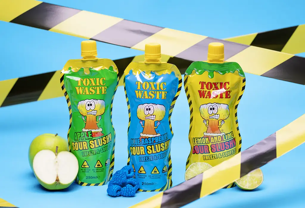Напій Toxic Waste Lemon & Lime Sour Slushy 250 мл - фото 6