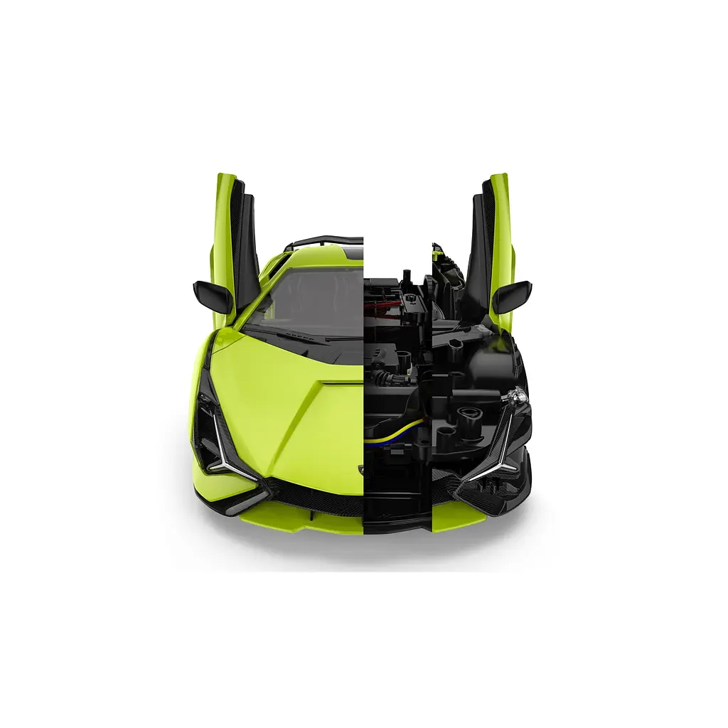 Конструктор RASTAR Lamborghini Sian 1:18 зеленый 97400 - фото 6