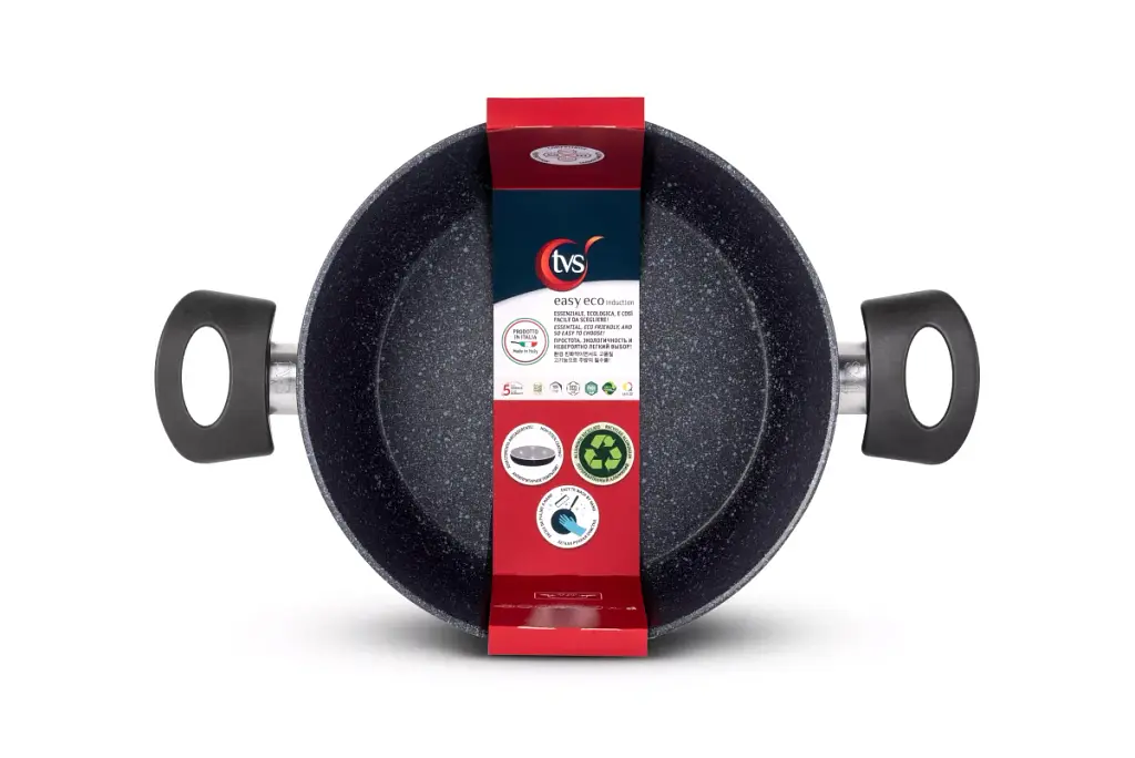 Сотейник TVS Easy Eco Induction 28 см з двома ручками - фото 3