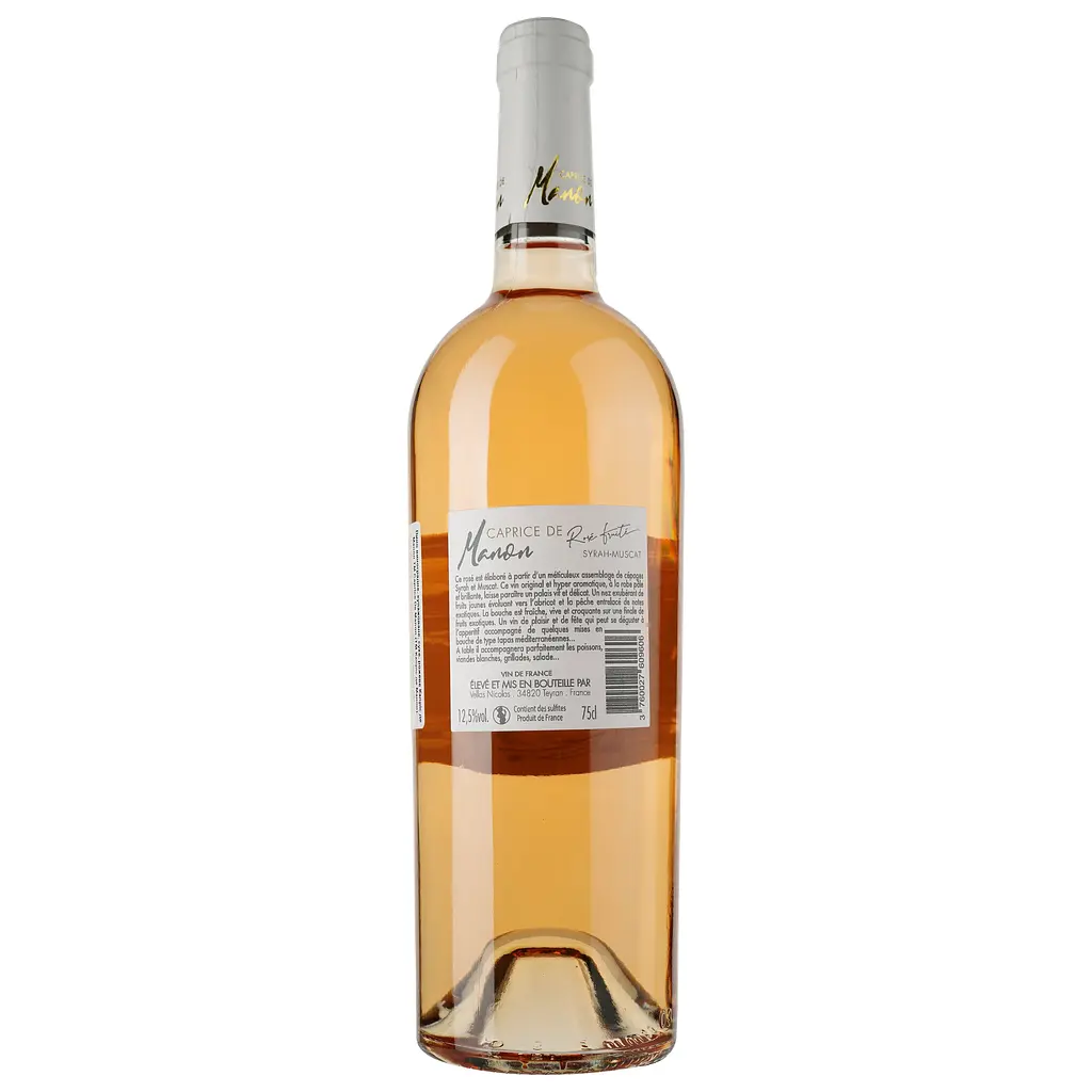 Вино Caprice De Manon Rose Vin de France, рожеве, сухе, 0,75 л - фото 4
