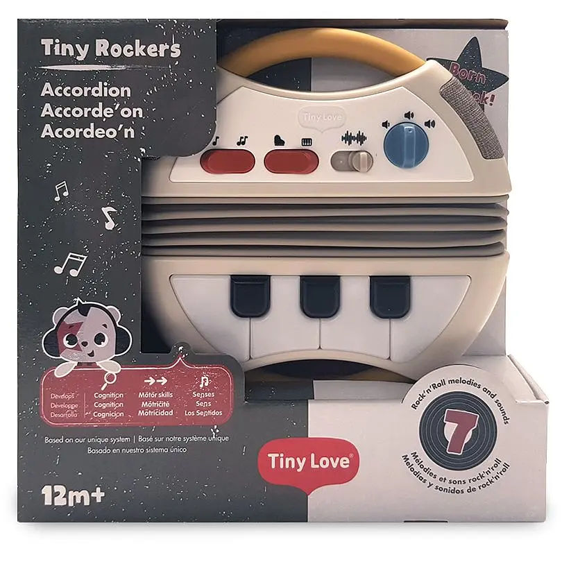 Музична іграшка Tiny Love Rock N Roll Електронний акордеон 18 см (1506906830) - фото 3