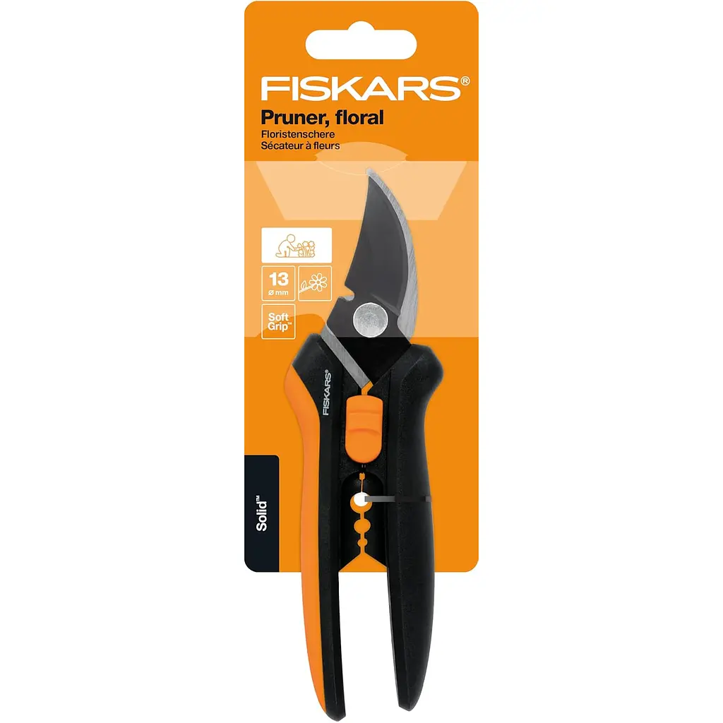 Секатор для квітів Fiskars Solid SP14 (1051601) - фото 9