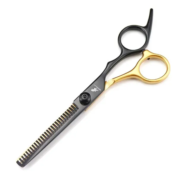 Набор парикмахерских ножниц и инструментов для Barbershop 7ел gold/black - фото 3