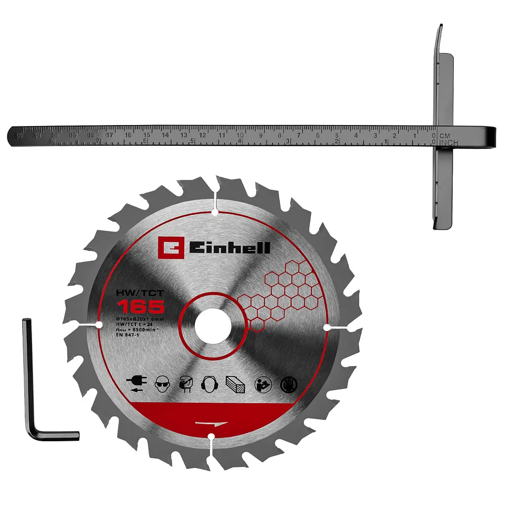Пила дисковая аккумуляторная TP-CS 18/165 Li BL-Solo 18В Einhell teh0025832 - фото 6