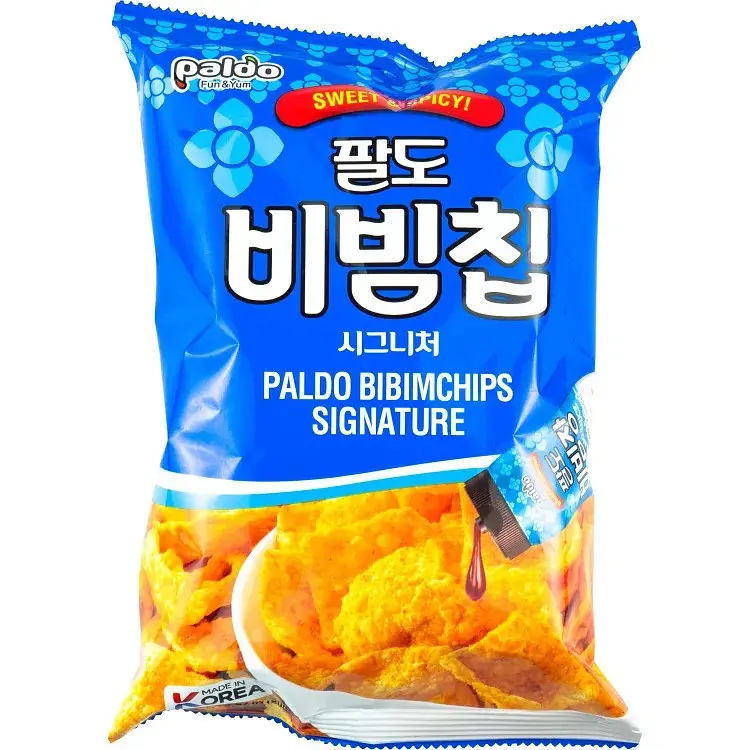 Чипсы кукурудзяні Paldo Bibimchips Signature 80 г