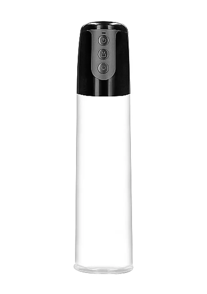 Вакуумна помпа Automatic Cyber Pump with Masturbation Sleeve - Transparent SHOTS 36-PMP032TRA 101918