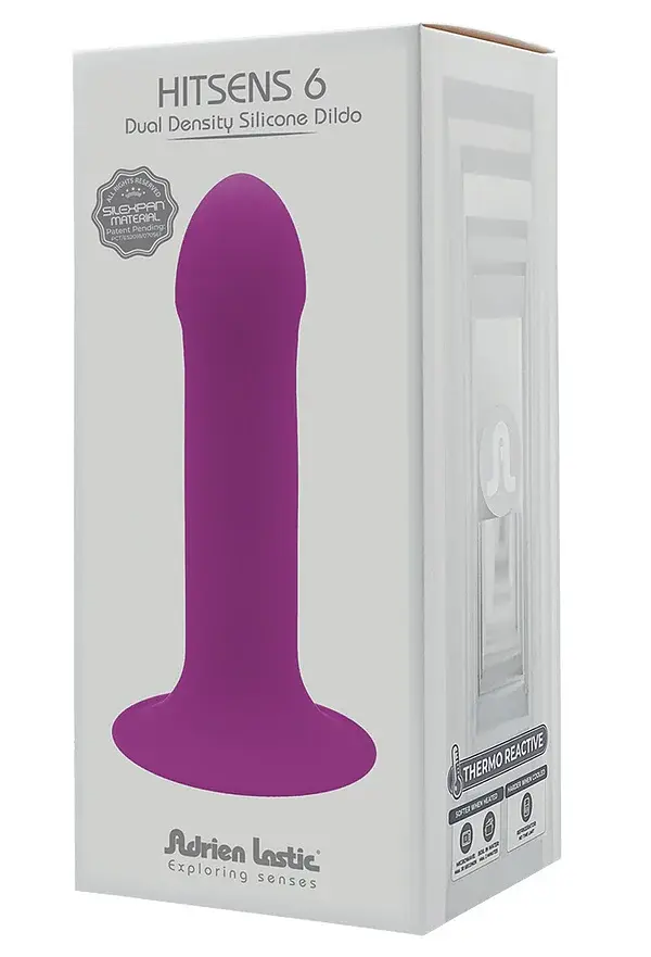 Фаллоимитатор Adrien Lastic Hitsens 6 13.5 см фиолетовый - фото 2