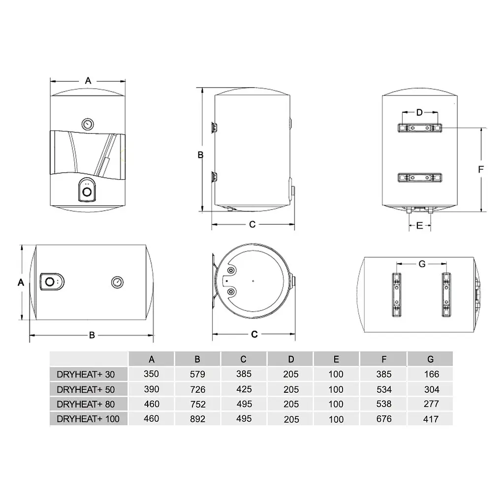 Бойлер Gorenje DryHeat+ 50 (748013) - фото 3