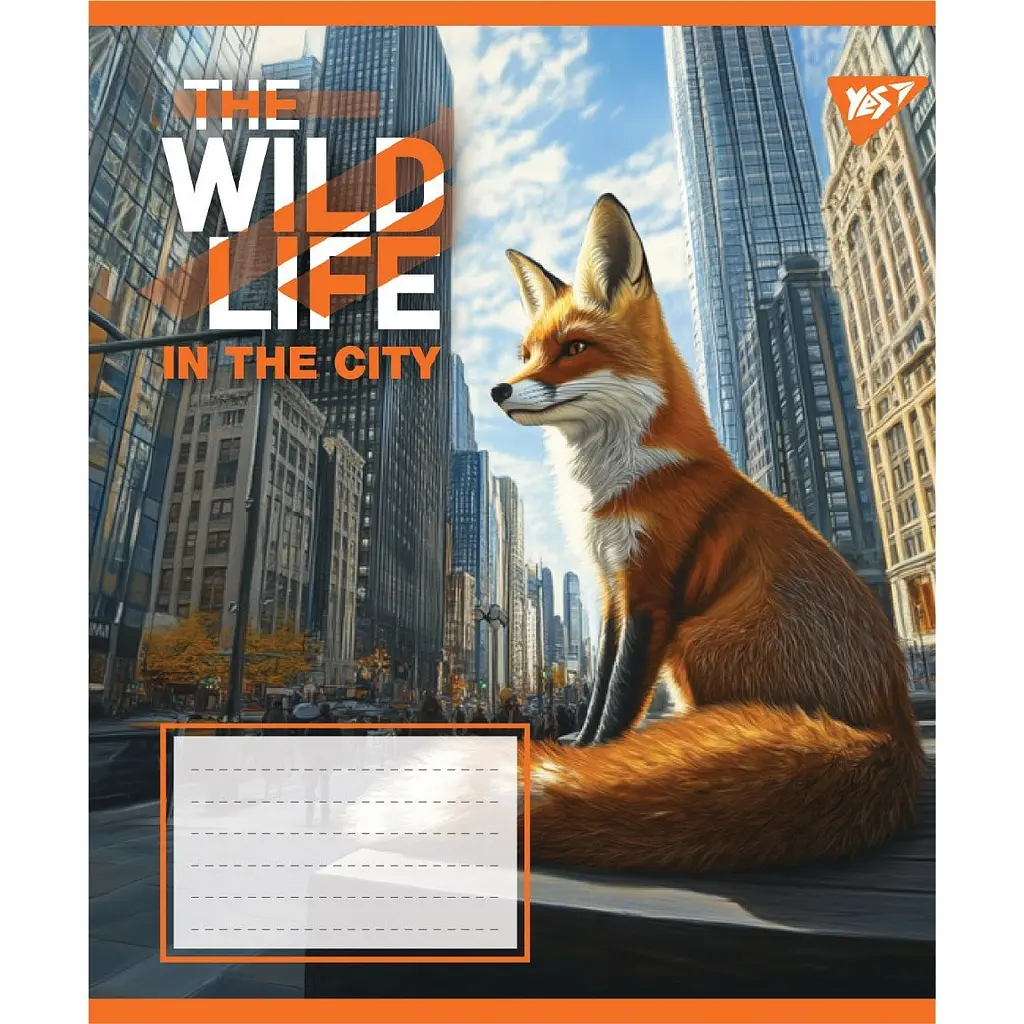 Набір зошитів Yes The wild in the city А5, 24 аркуші 20 шт. (767765) - фото 4