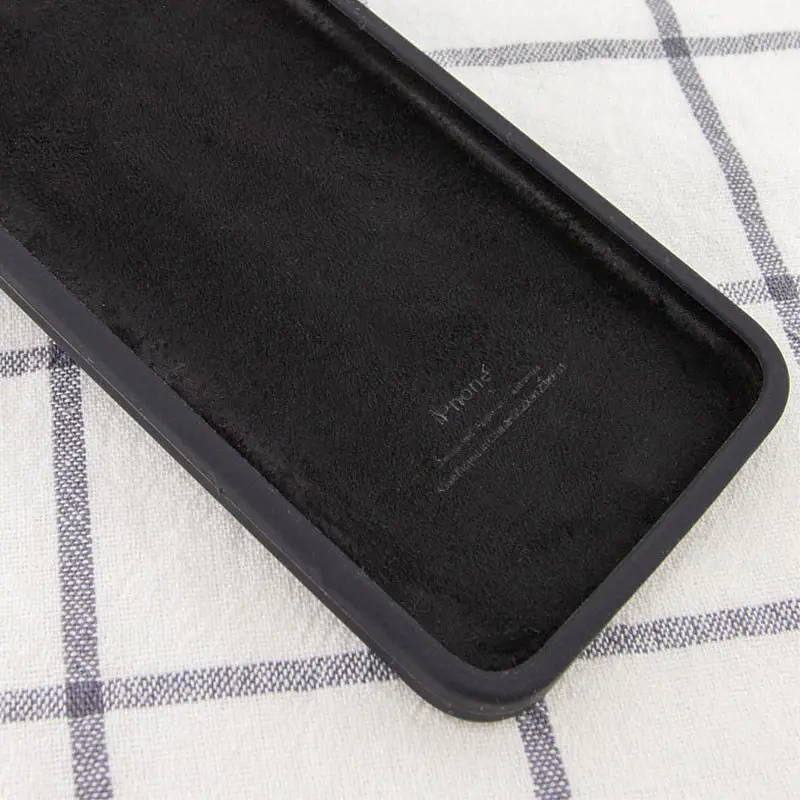 Чохол Silk Square Full Camera Protective (AA) NO LOGO для Apple iPhone 7 plus/8 plus (5.5") Чорний / Black - фото 3