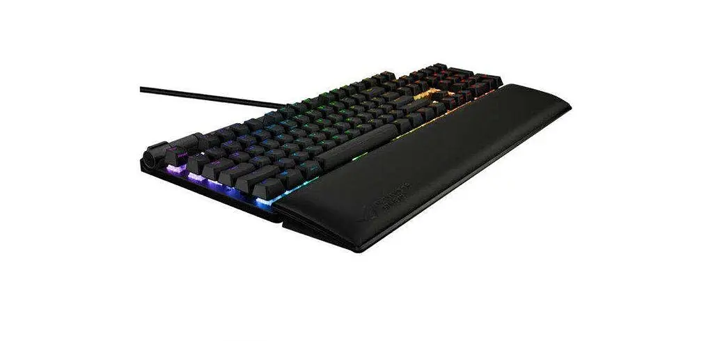 Клавиатура Asus ROG Strix Flare II LED 104key NX Red USB (90MP02D6-BKUA01) - фото 5