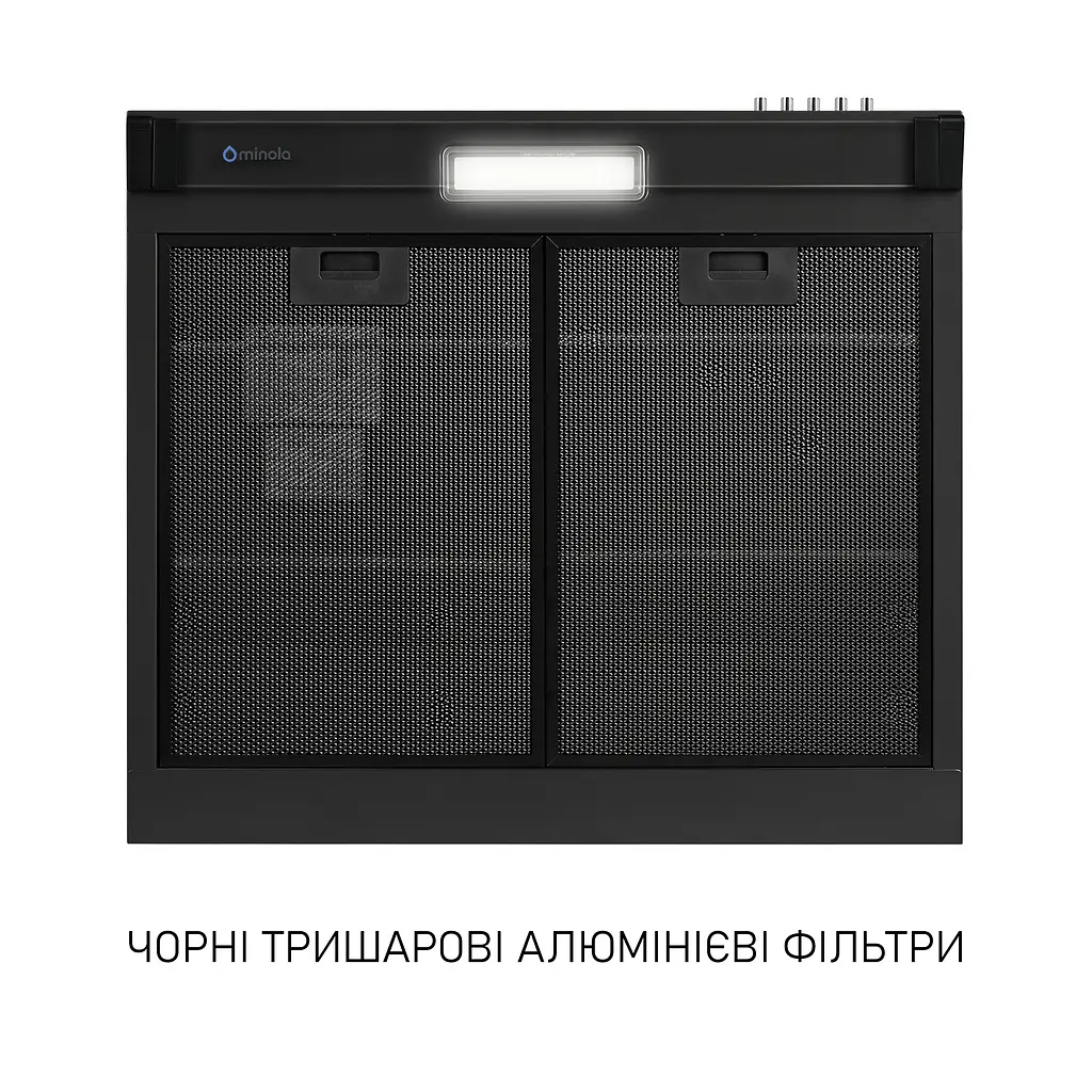 Витяжка плоска Minola HPL 5200 BLF - фото 5