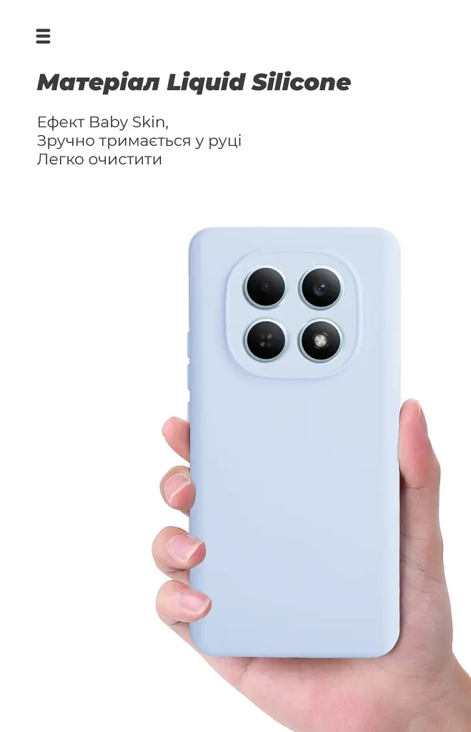 Чохол ArmorStandart ICON для Xiaomi Redmi Note 15 4G / Note 15 5G / Poco M8 5G Camera cover Lavender - фото 7