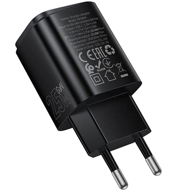 СЗУ Borofone BAS84A Star PD25W (1USB-C) Black - фото 3