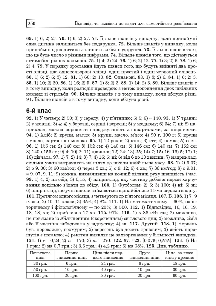Статистика. Ймовірність. Комбінаторика. Навчальний посібник. 5-6 класи - Яків Бродський - фото 15