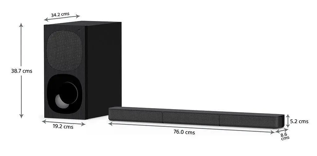 Бездротовий саундбар Sony HT-S20R (5.1 400 Вт Bluetooth) - фото 3