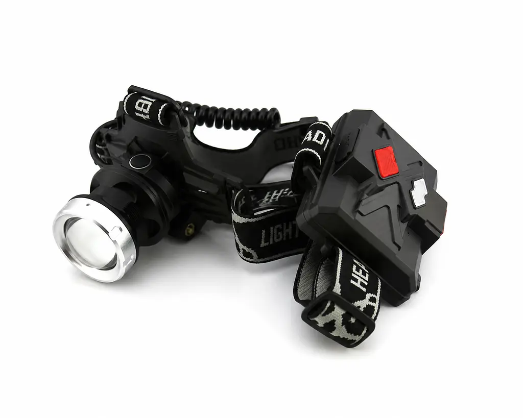 Світлодіодний ліхтар налобний BL 8070 -P50 3х18650mAh - фото 4