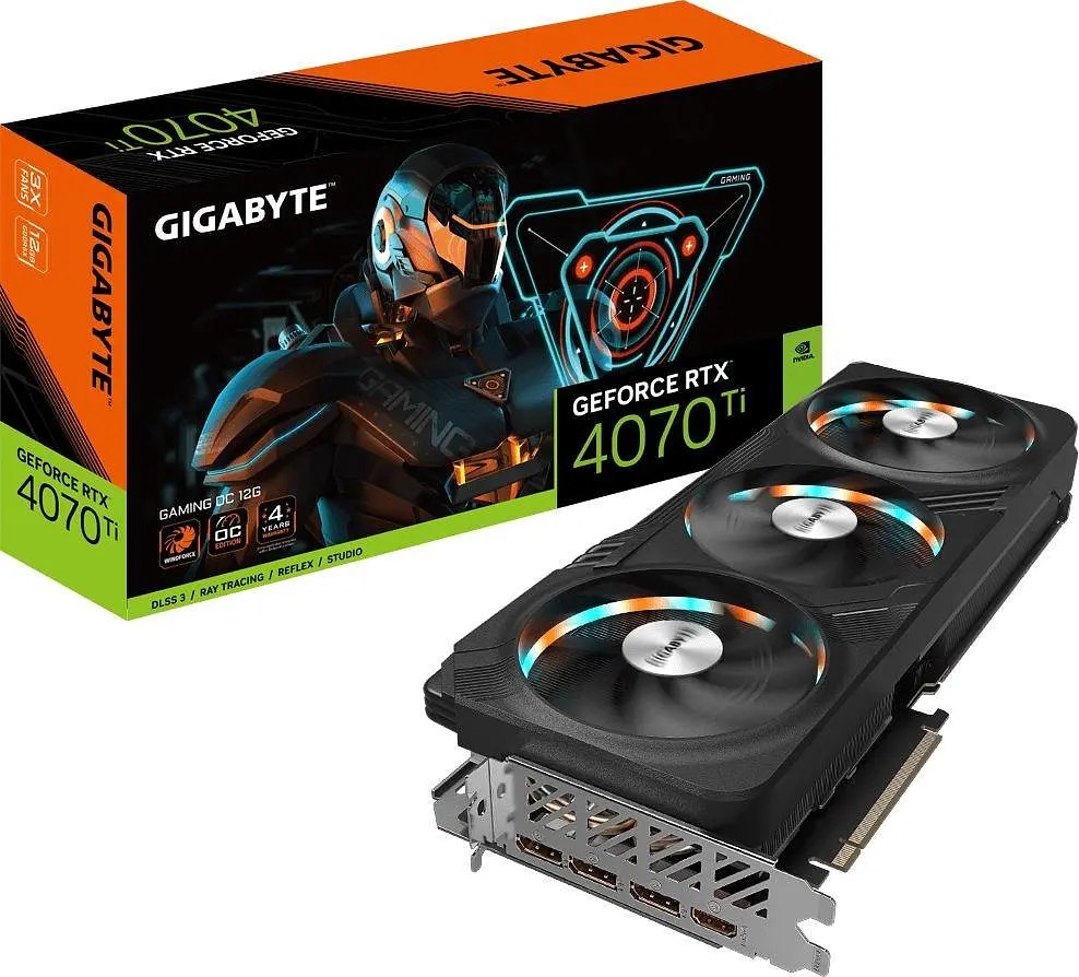 Відеокарта Gigabyte RTX 4070 Ti 12GB Gaming OC (GV-N407TGAMING OC-12GD) (GDDR6X, 192 bit, PCI-E v4.0 x16) Б/в - фото 7