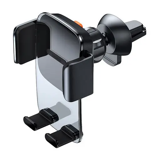 Автотримач Baseus Easy Control Clamp Car Mount Holder (Air Outlet Version) чорний SUYK000101 - фото 4