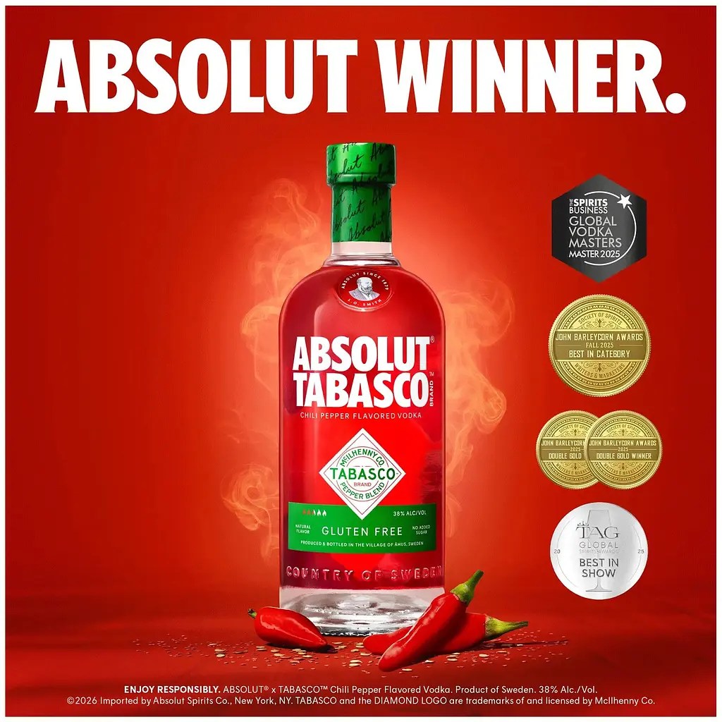 Уцінка. Горілка Absolut Tabasco ароматизована 38% 0.7 л  - фото 3