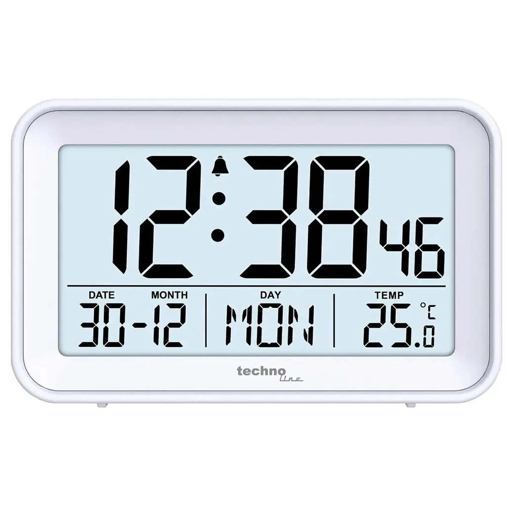Годинник настільний Technoline WT497 White (WT497) - фото 2