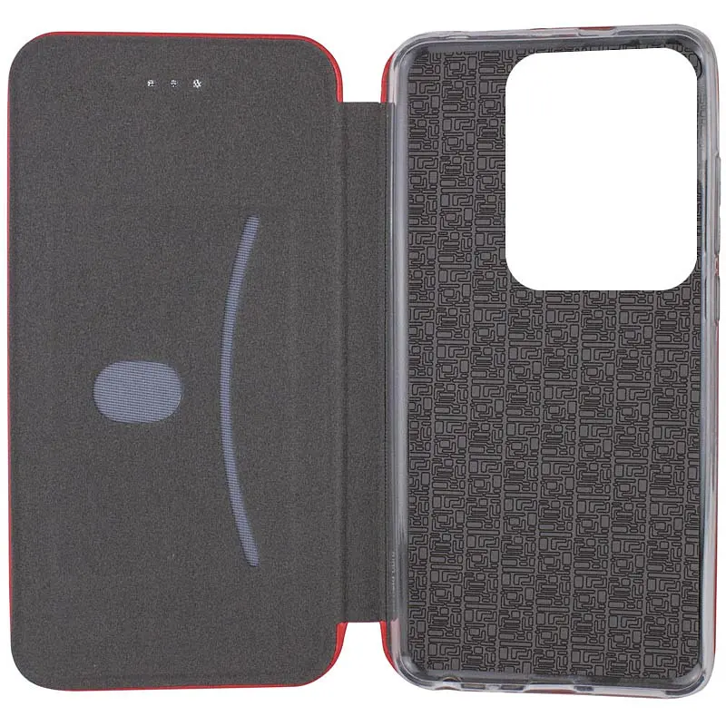 Шкіряний чохол-книжка Classy для Infinix Hot 40i / Spark Go 2024 / Spark 20 Червоний - фото 4