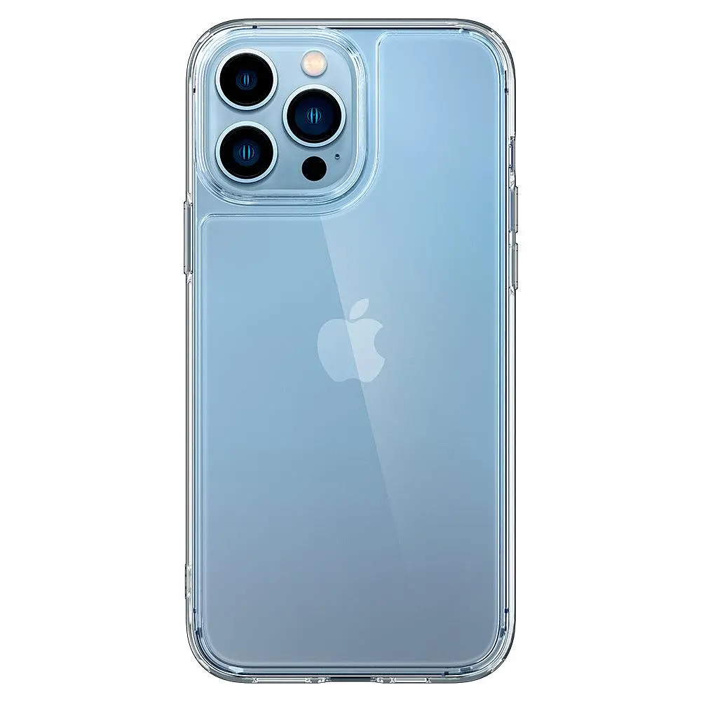 Чохол прозорий протиударний Spigen Quartz Hybrid ACS03214 для iPhone 13 Pro Max (6.7") Crystal Clear - фото 3