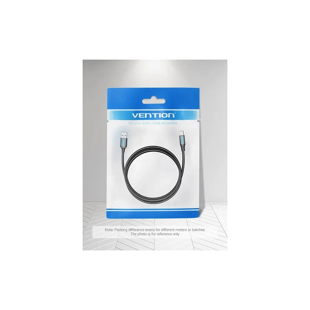 Дата кабель USB 2.0 AM to Mini 5P 1.0m black Vention (COMBF) - фото 12