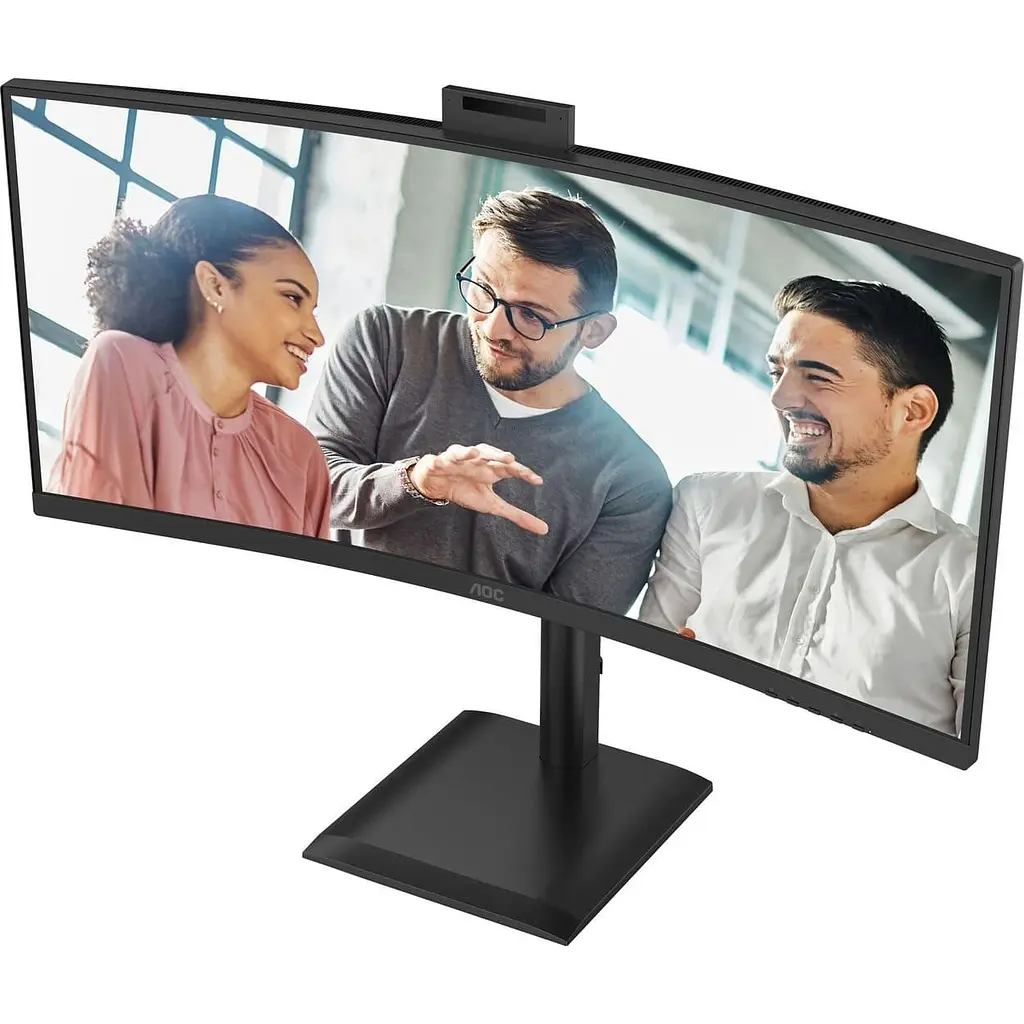 Монітор AOC 34" CU34E4CW Curved UWQHD VA 120Hz (CU34E4CW) - фото 3