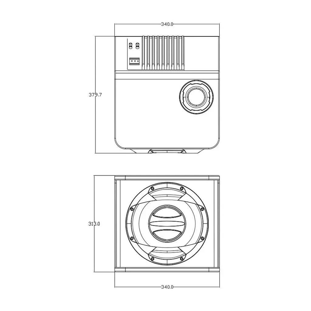 Сабвуфер Decker DSW-250 Decker (НФ-00005097) - фото 4