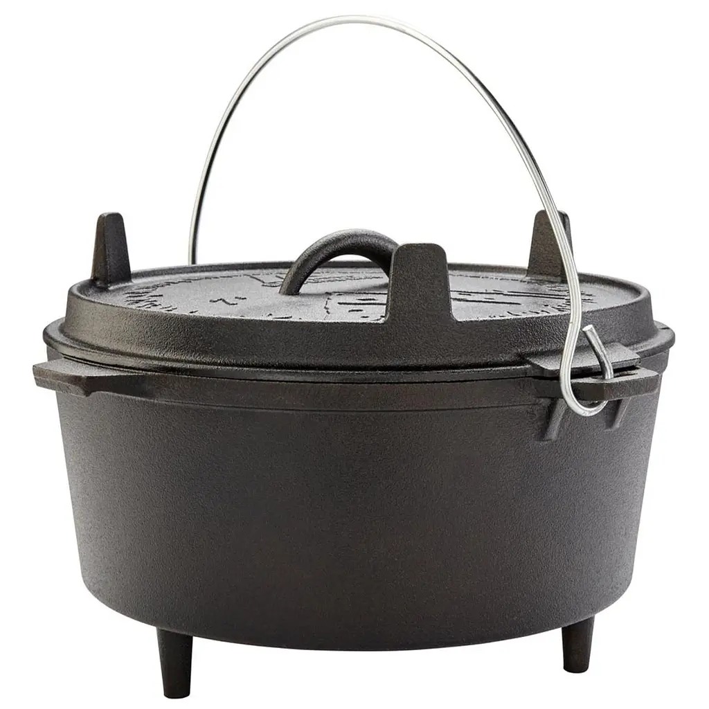 Казан з кришкою Groenberg Askja Pot 30 cm / 7 L Black (266017) - фото 2