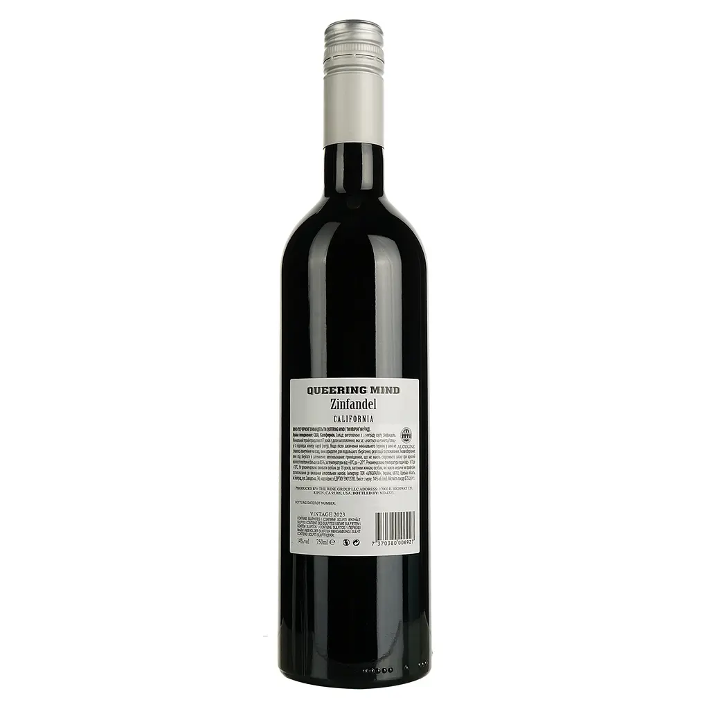 Вино Queering Mind Zinfandel красное сухое 0.75 л - фото 3
