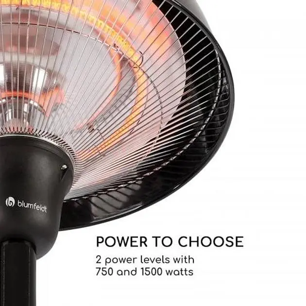 Инфракрасный обогреватель Blumfeldt Heat Guard Blackline (10032566) - фото 7