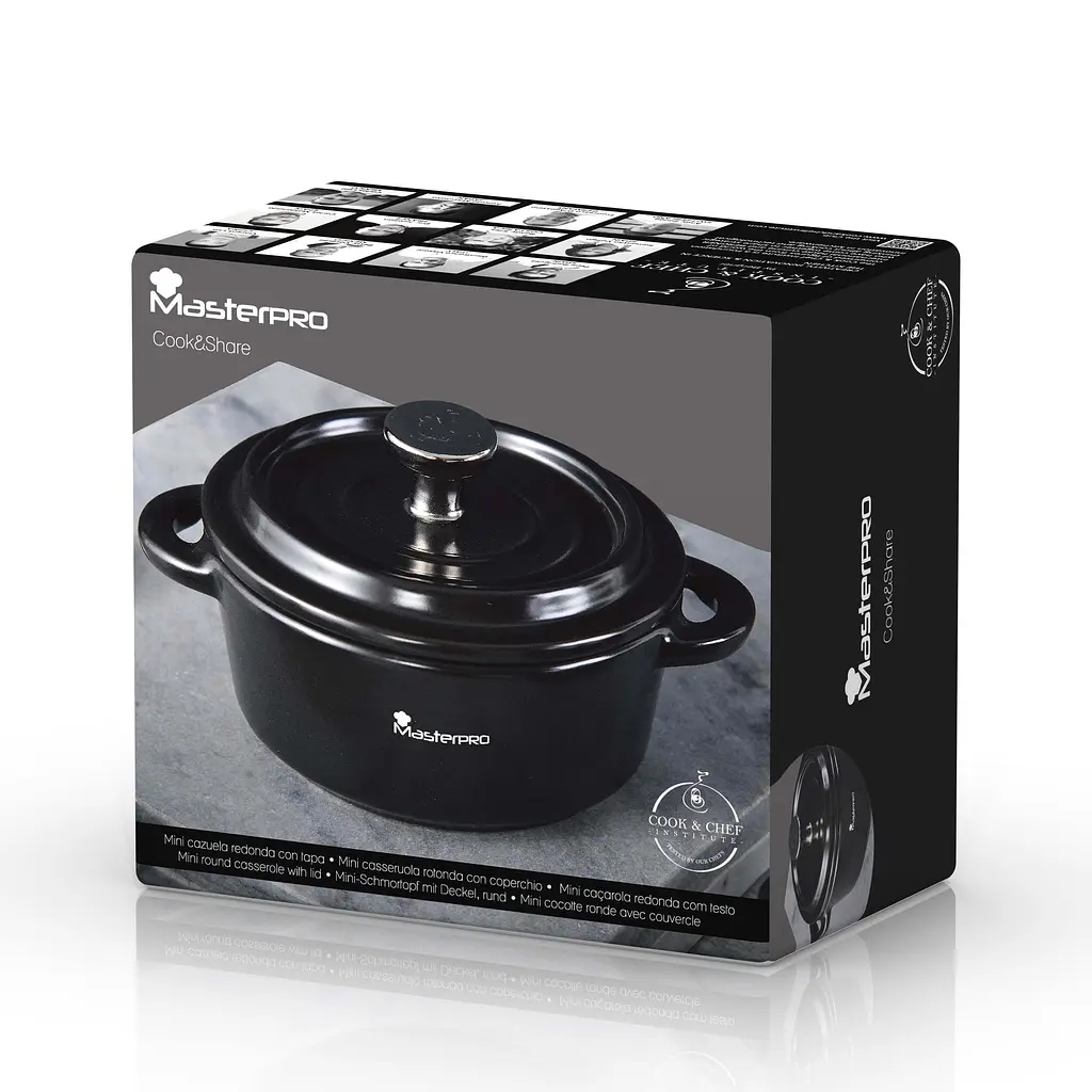 Форма для запікання MasterPro Foodies cook & share, 12,9X9,8 см, кругла (BGMP-10204) - фото 3