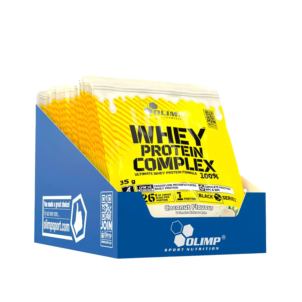 Протеин Olimp Whey Protein Complex 100% кокос 35 г (Ф001466) - фото 2