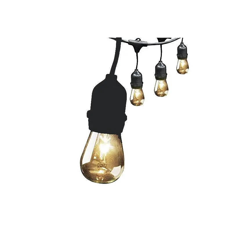 Уличная гирлянда с ретро-лампами LED Edison 10 шт. Solar на солнечной батарее, от сети и с зарядкой от сети - фото 3