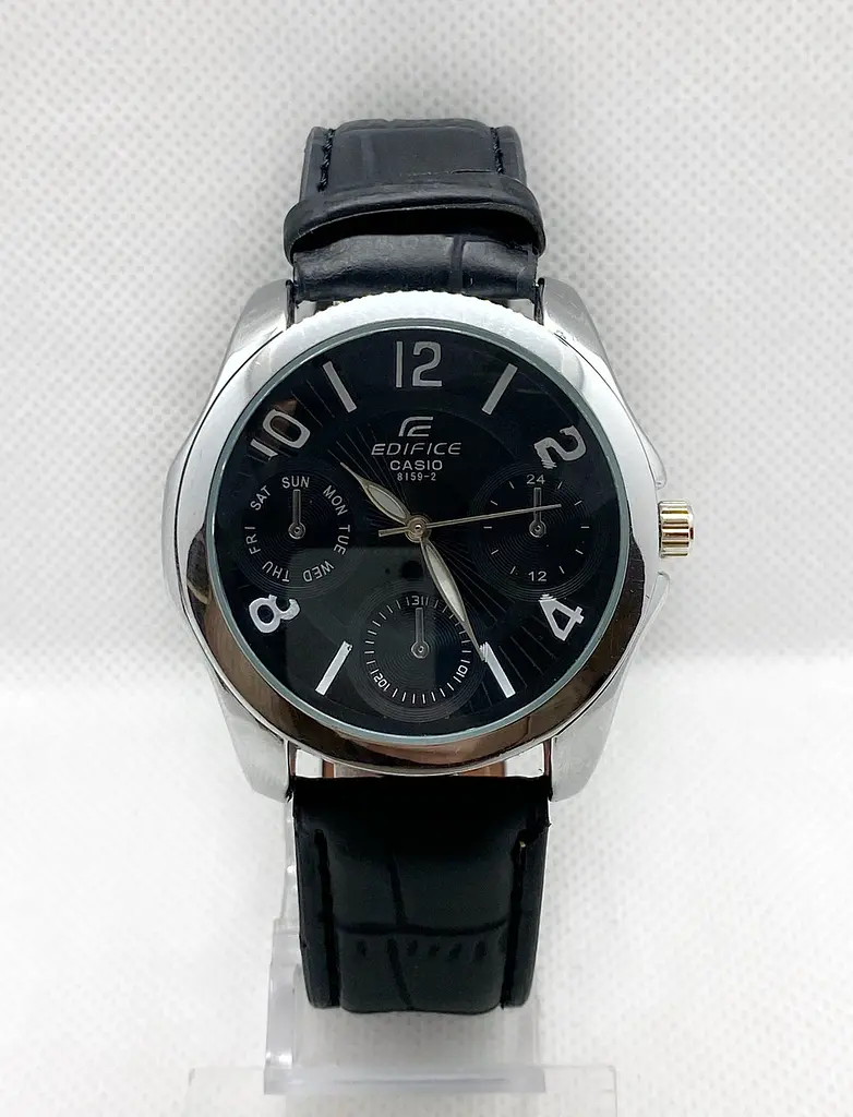 Наручний годинник чоловічий Clockhouse Edifice 8159G Сріблястий (IBW889SB) - фото 2