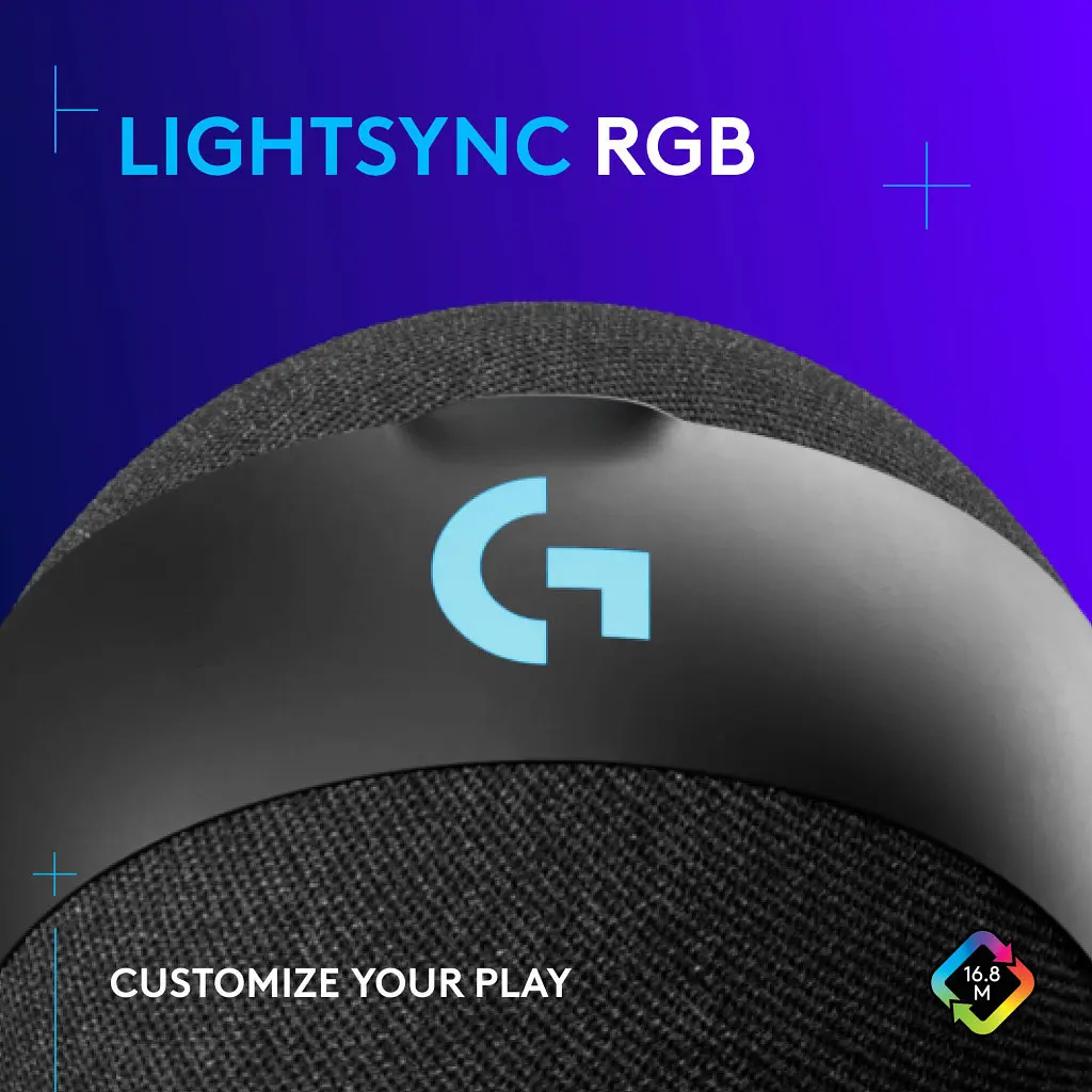 Мікрофон Logitech G Yeti Orb RGB Gaming Mic with Lightsync Black (988-000551) - фото 10