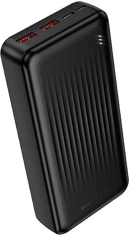 Аккумулятор портативный BOROFONE BJ80A 20000 mAh 22.5W 2*USB-C черный - фото 4