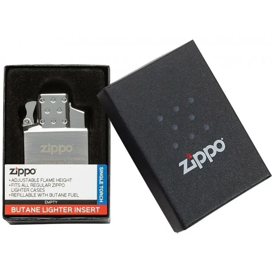 Зажигалка Zippo Single Torch Butane Lighter Insert Turbo - фото 5