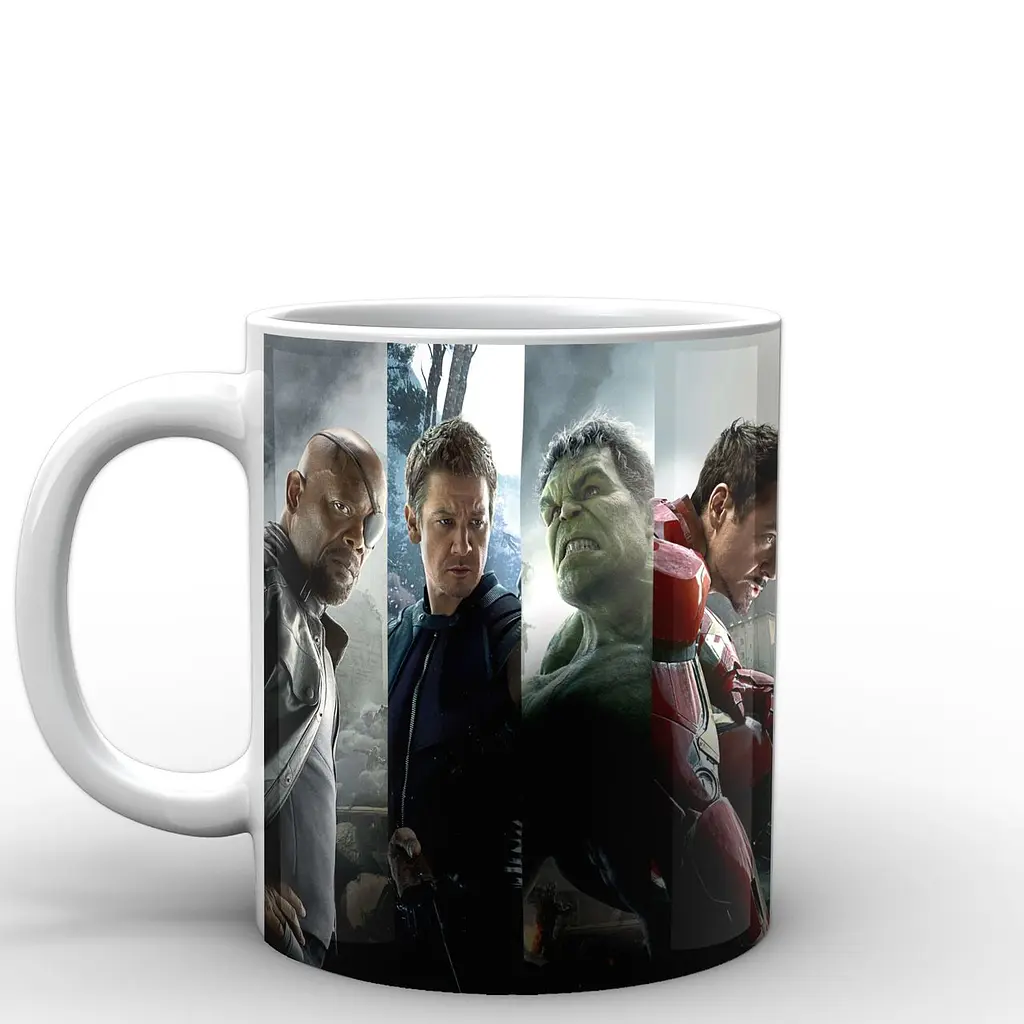 Кружка GeekLand Captain America Марвел CA.02.002.023 330 мл белая - фото 2