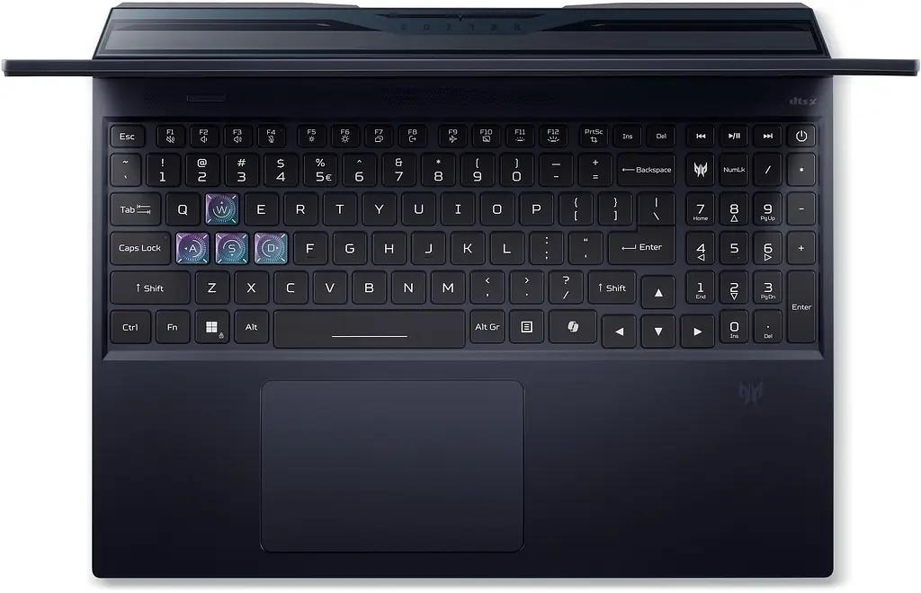 Ноутбук Acer Predator Helios 16 PH16-72 16' WQXGA, Intel i9-14900HX, 32GB, F1TB, NVD4070-8, Lin (NH.QR9EU.001) - фото 9