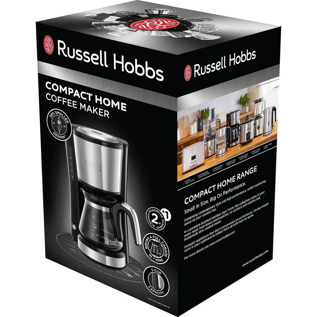 Крапельна кавоварка Russell Hobbs Compact Home 24210-56 - фото 7
