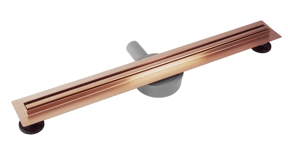 Душовий канал Rea Neox 100 Slim Pro із сухим затвором brushed copper REA-G4809 - фото 2