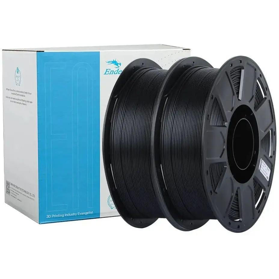 Пластик для 3D-принтера Creality Ender PLA 1.75мм, black, 2*1kg (3301010326)