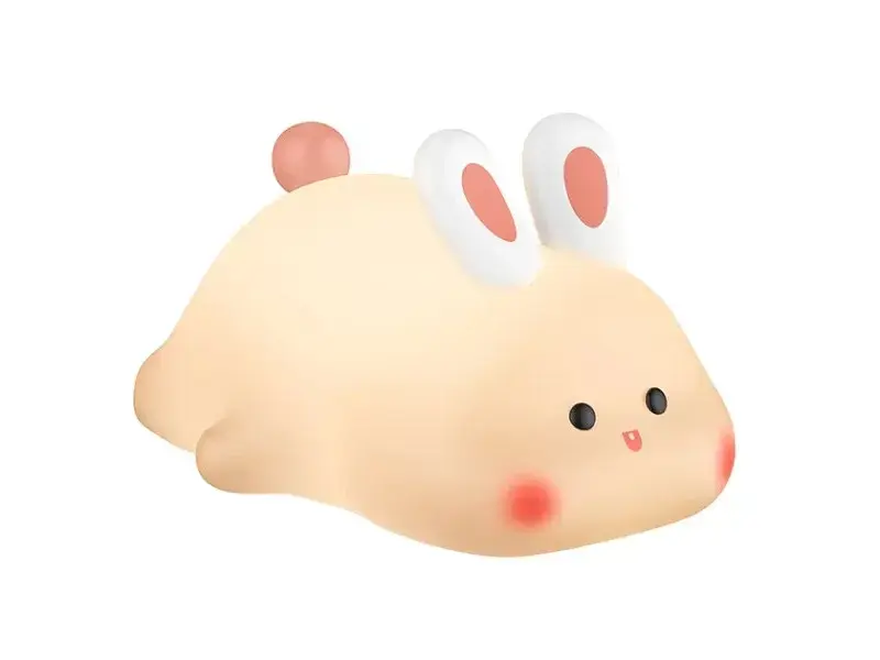 Нічник-світильник Hoco HX16 Silicone lamp Rabbit (6942007672764) - фото 2