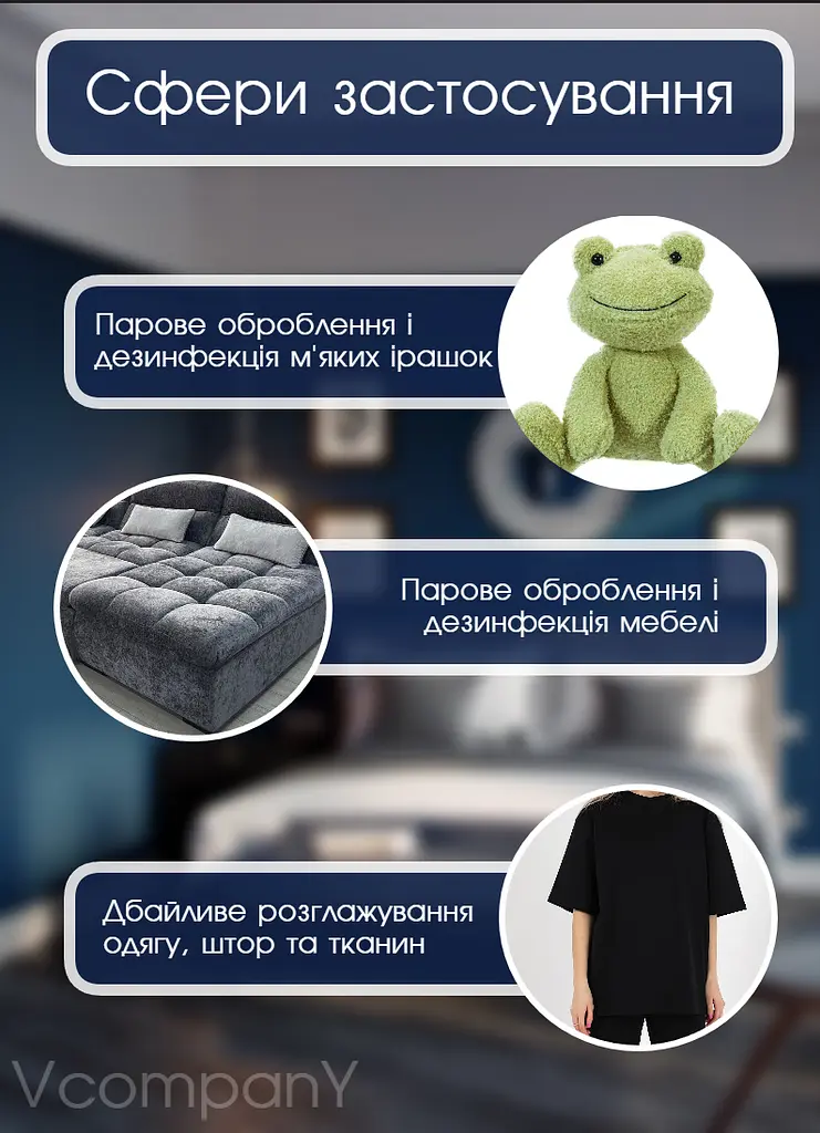 Отпариватель для одежды Grunhelm 1500 Вт White - фото 8