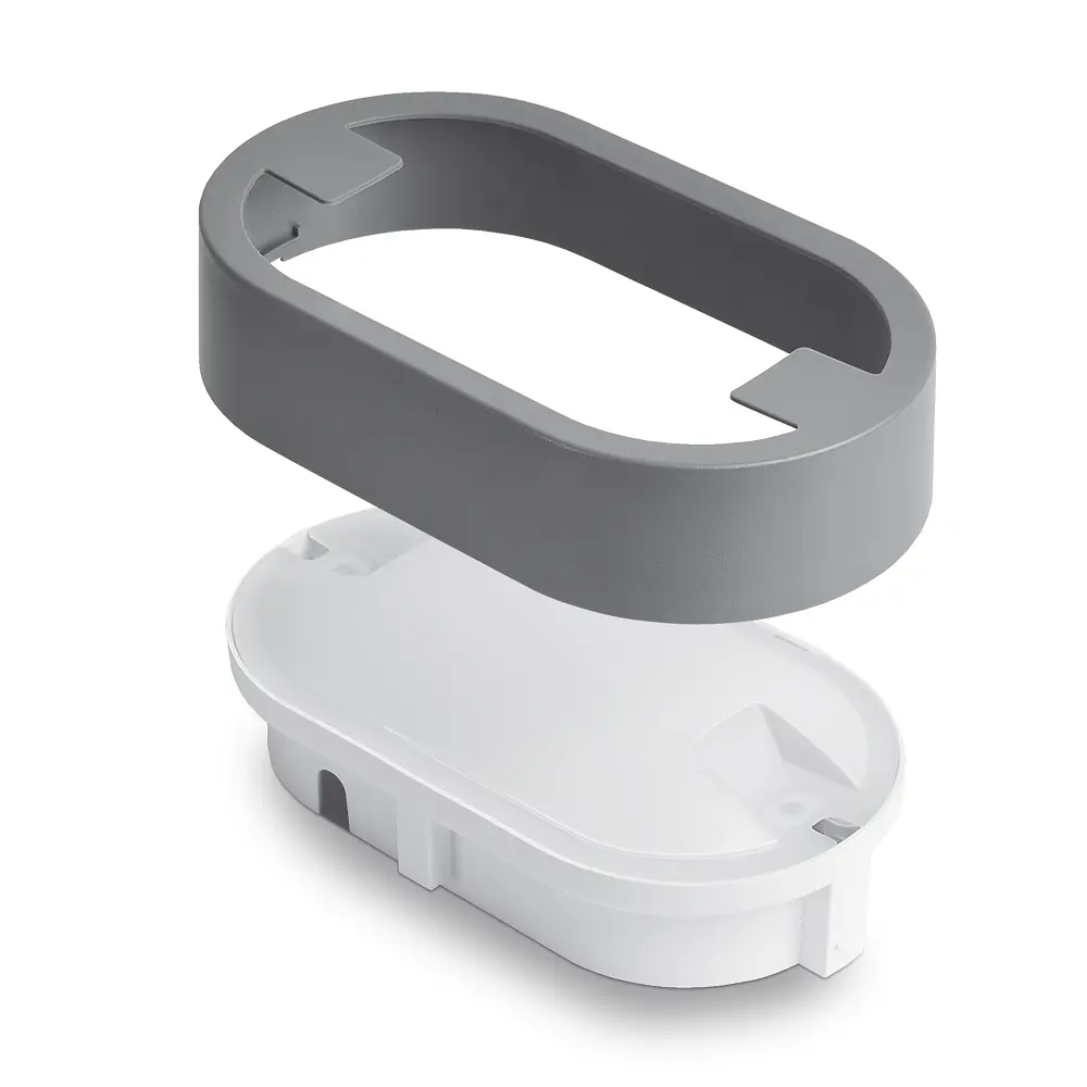 Светильник Videx LED IP65 15W 5000K овальный серый (VL-BH12O-155) - фото 3