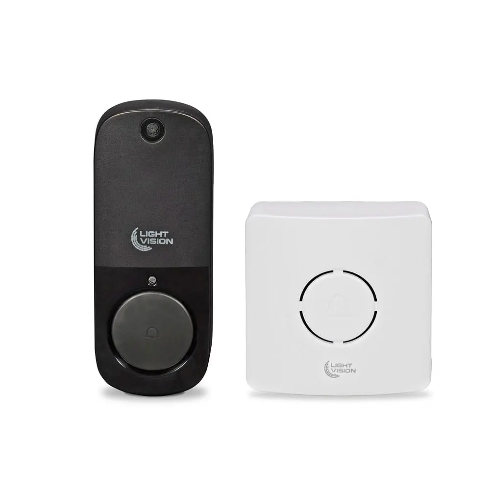 Дверний WiFi дзвінок Light Vision VLC-DR10T(Tuya) White з ІЧ-датчиком руху (75-00153) - фото 12