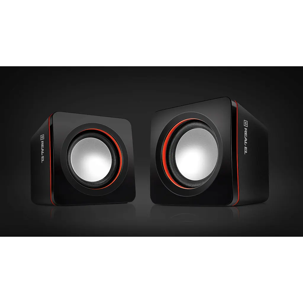 Акустична система REAL-EL S-13 USB Black (EL121100021) - фото 2